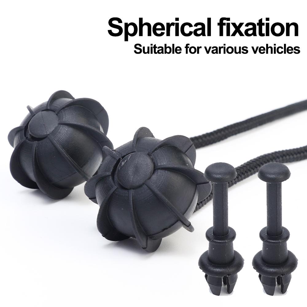 Universal 50cm Heckklappen-Kofferraum-Auto-Hutablage-Schnur-Kordel-Tonneauabdeckung-Gurt-Kofferraum-Rückseite-Fangband-Hintere Hutablage-Gurt-Schnur