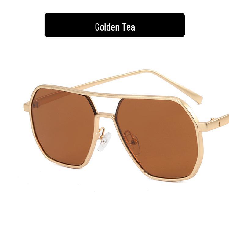 Men's Trendy Double Bridge UV Protection Driving Sunglasses 2022