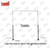 Yushuo Outdoor Floor-Standing Pull-up Bar