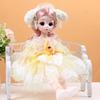 Deluxe Fashion Princess Doll with 22 Joints Glittering Eyes Long Hair 12