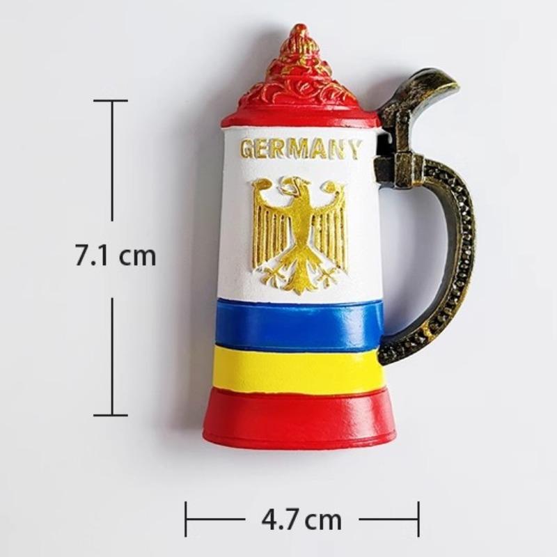 Germany Travelling Souvenirs Frankfurt Fridge Magnets Hamburg Bayern Schloss Neuschwanstein Bremen Fridge Stickers Wedding Gifts