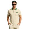 Men’s Short Sleeve Polo Shirt with Collar Pocket Classic Fit Casual Button Down Top
