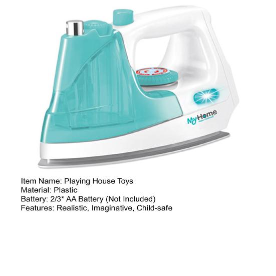 Kids Housework Helper Toy Set Pretend Play Kitchen Appliances with Coffee Maker Vacuum Cleaner & Washing Machine