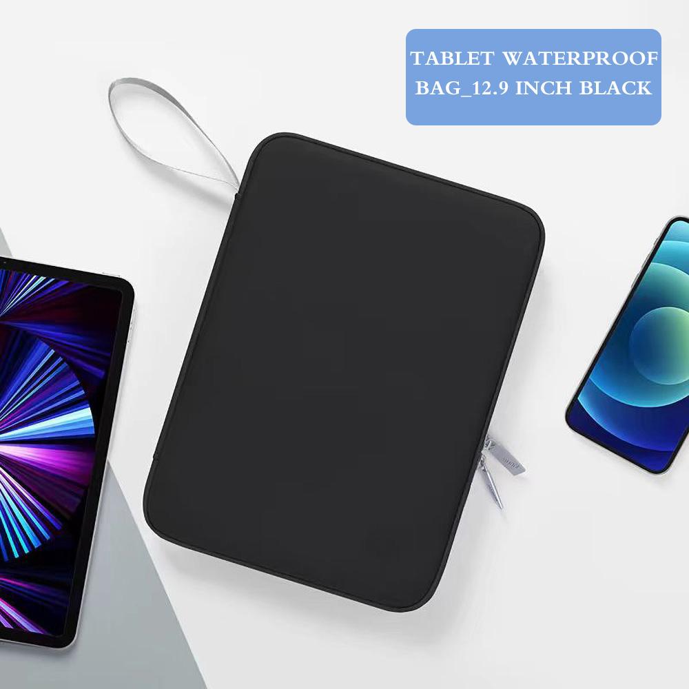 Leder Tablet Schutzhülle Lagerung Tasche Geeignet für Apple 10-zoll Huawei 12-zoll Laptop Tablet Liner Tasche Wasserdicht, öl-proof, Verschleiß-beständig
