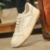 Fashion Genuine Leather Men Shoes Youth Teenage Casual Shoes Classics Man Vulcanize Shoes Driving Sneakers Versatile Skateboard Footwear