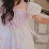 Girls' Princess Dress: Birthday, Wedding, Flower Girl, or Performance Attire.