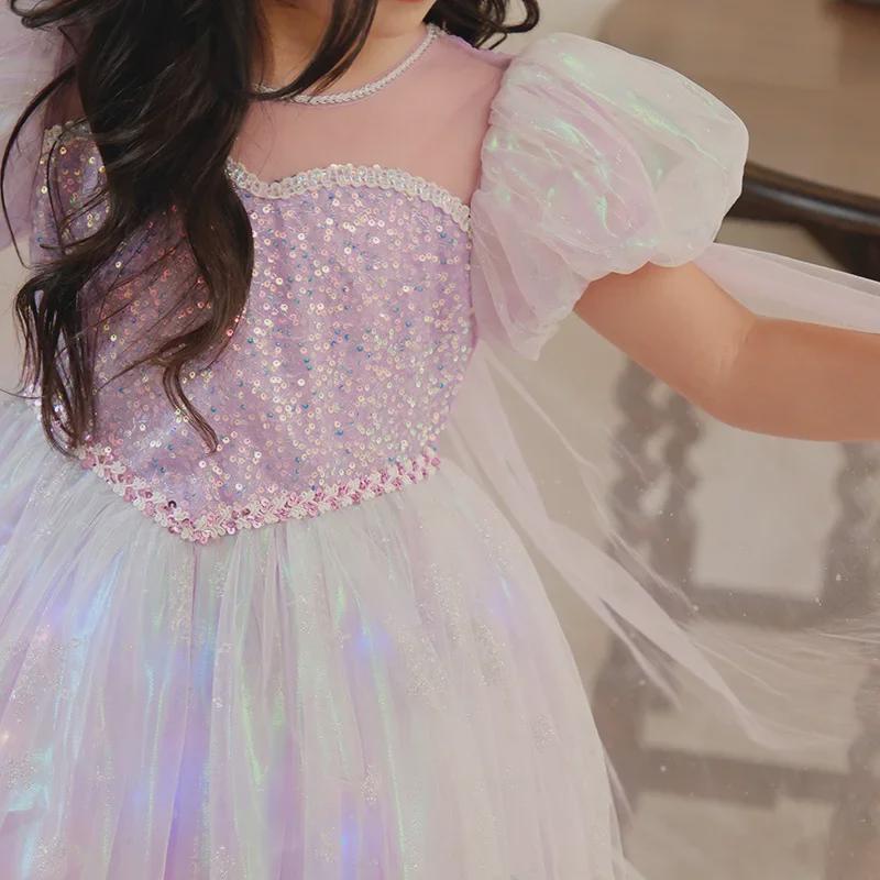 Girls' Princess Dress: Birthday, Wedding, Flower Girl, or Performance Attire.