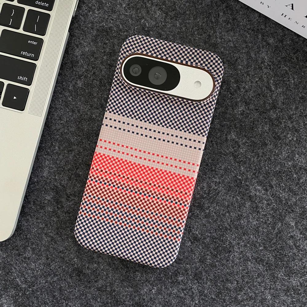 

Закат Карбоновое Волокно Магнитный Для Google Pixel 10 9 Pro XL 9A 7 8 Pro Чехол для Телефона Беспроводная Зарядка Жесткая Крышка Без Рамки Google Pixel 10 Pro серый