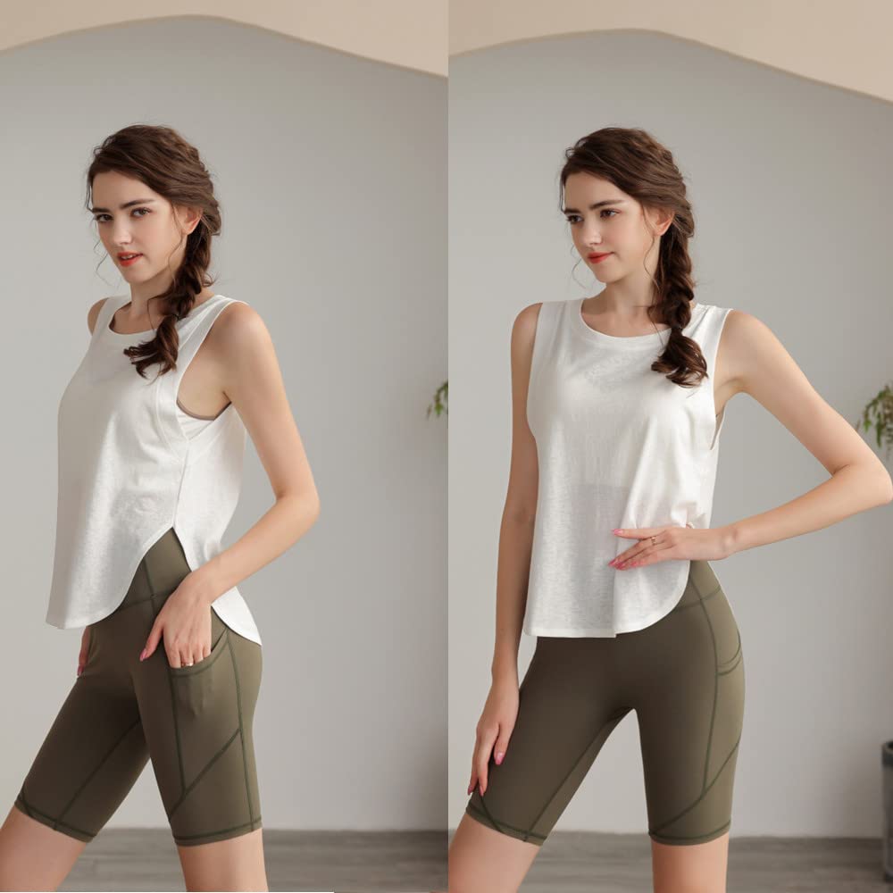 FLORPERRY Yoga Yoga Sports Tank Activewear Bra Training Size M Women's Quick-Drying T-Shirt, Top, Top, Top, Camisole, Vest, Sportswear, Wear, Black,