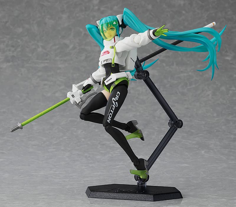 figma Hatsune Miku GT Project Racing Miku plastic painted movable figure 2022ver. Non-scale