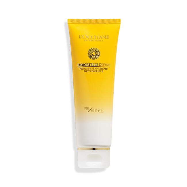 [L Occitane] Immortelle Divine Foaming Cleansing Cream 125ml