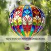 Colorful Hot Air Balloon Garden Decoration Acrylic Hanging Lanterns Easyly Installation For Walls Ceiling Window