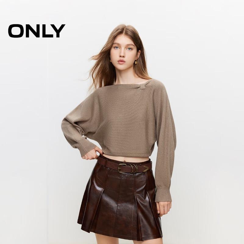 ONLY Women s Off-Shoulder Batwing Knit Sweater M 11300₽