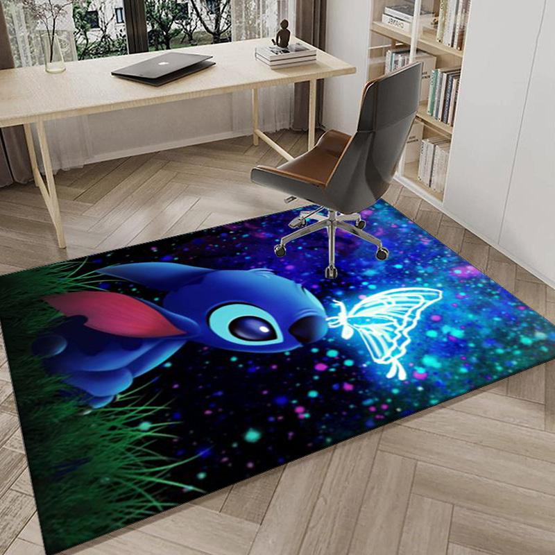 626 Experimental Artwork Printed Area Rug for Office, Chair Rug, Decorative Carpet Floor Mat, Large Size Fan gifts Christmas gifts