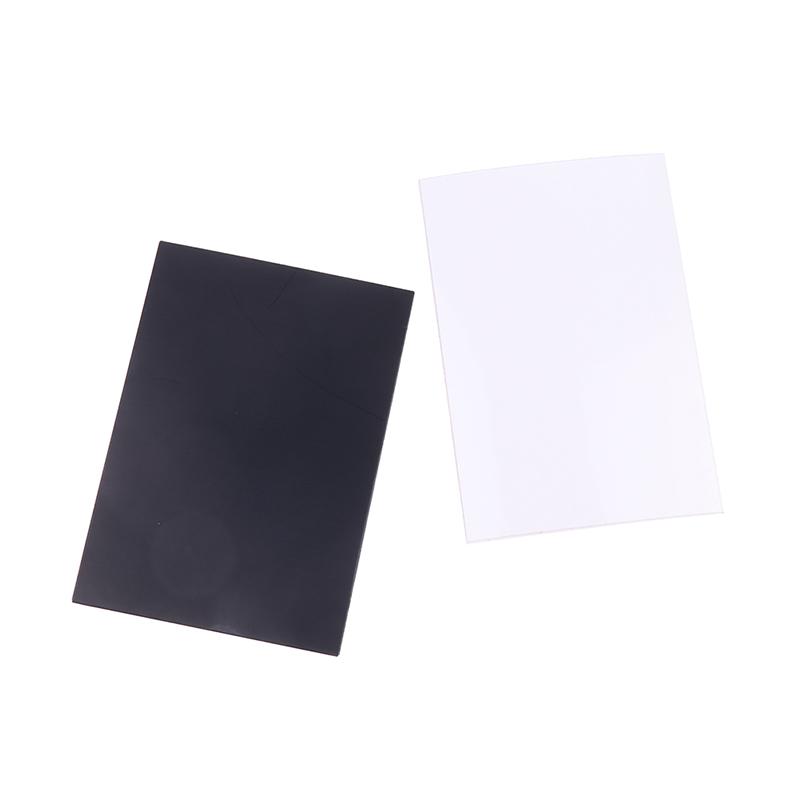 1PC Black White Mouse Foot Sticker 70*100mm 0.6mm Thickness PTFE For DIY Gaming Mouse Feet Mouse Skates