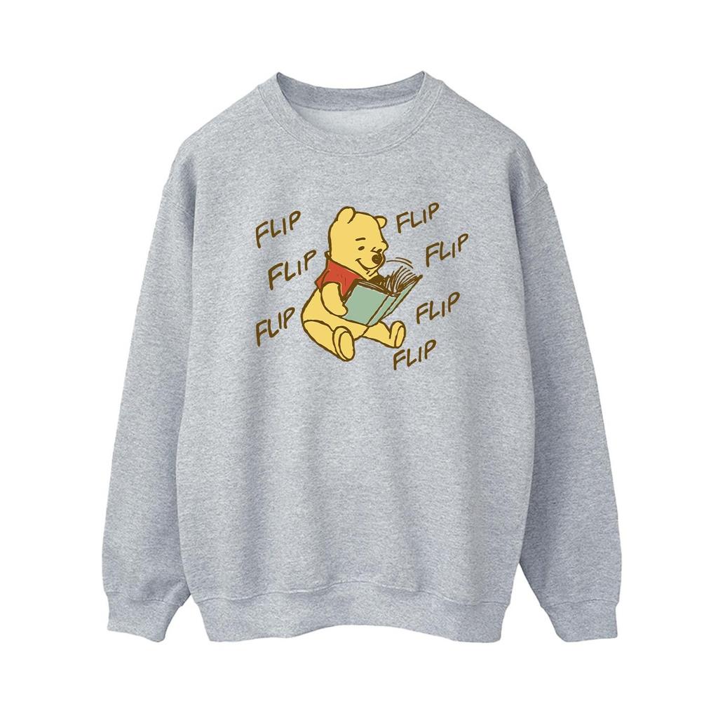 Winnie the Pooh Womens/Ladies Flip Flip Flip Sweatshirt