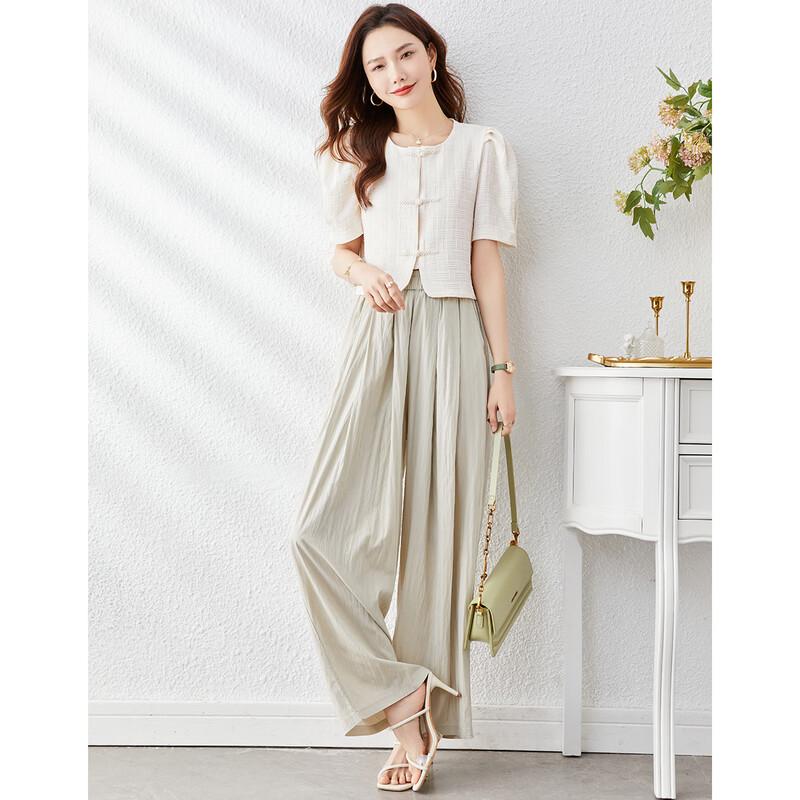 TERRE BLEUE Women s Summer Two-Piece Set L