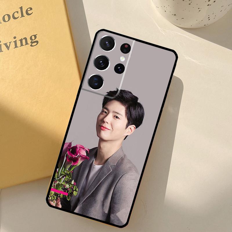 Park Bo Gum Korean Actor Star Phone Case For Samsung Galaxy S24 Ultra S20 S21 S22 S23 S25 S9 S10 Plus S25 FE Cover Shell