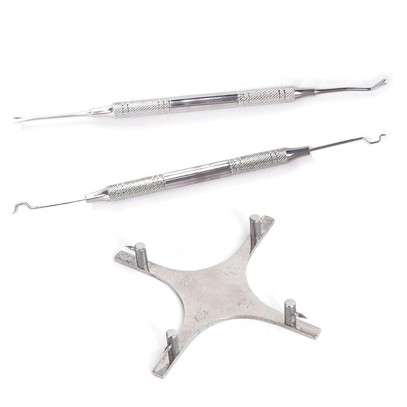 Ensemble de 18 pinces orthodontiques pour dentiste, pinces de coupe et de formage d'instruments en acier inoxydable