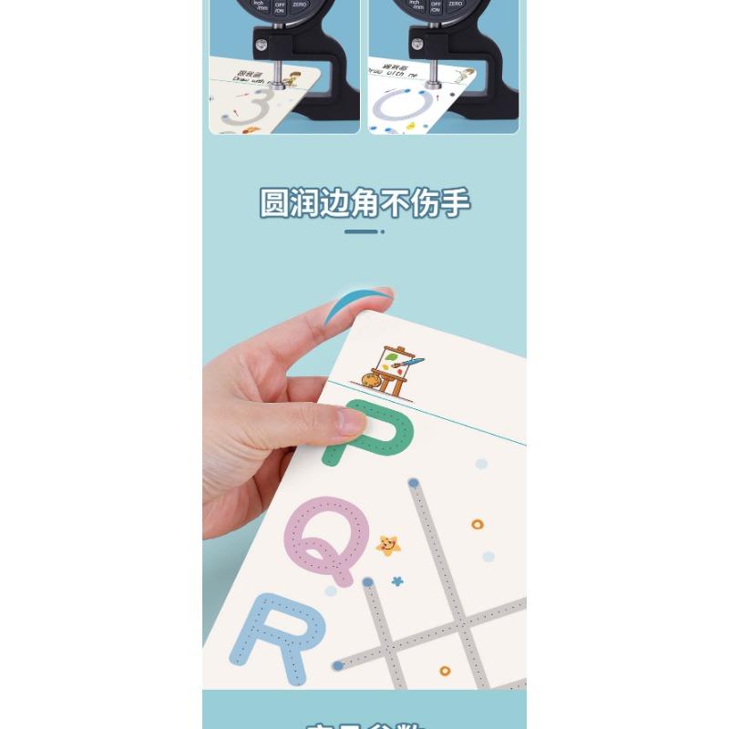 Kids Erasable Pen Control Training Number Tracing Coloring Activity Book For Kindergarten Children
