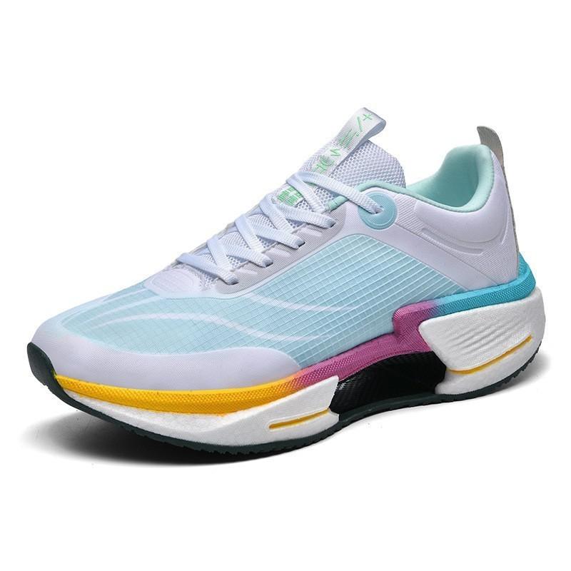 Roter Hase 7Pro Doppel-Mesh Verdickte Paar Popcorn Ultraleicht Stoßdämpfung Rebound Sneaker Outdoor Racing Laufschuhe