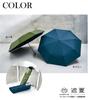 Cogit Sunblock Lab Parasol 2025 Radiation Cooling Fabric for Extreme Heat UV First Class Light Near Infrared Water Folding Cool Umbrella 3 Tier Navy