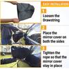 Car Truck Side Mirror for Sun Snow Cover 210D Oxford Cloth Fits for Most for Car