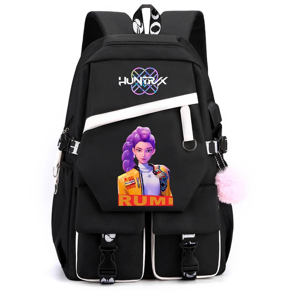 Anime Printed Large Capacity Backpack for Teenger Student Girl Boy Schoolbag Bookbag Women Waterproof Travel Bag Gift