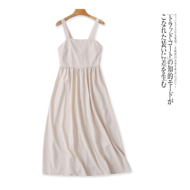 

Платье-комбинация Длинное платье Лето Новинка Зарубежная торговля Женская одежда Мода Комбинация Не регулируемое Однотонное Открытая спина Платье 31864 Apricot B- 21-1-5 XS