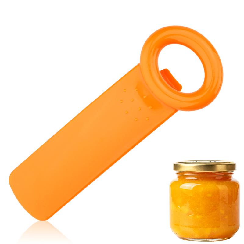 Easy Portable Jar Key Opener Great for Kids and Arthritis Non-slip Plastic Jar Lid Opener Bottle Cap Beer Open Cap