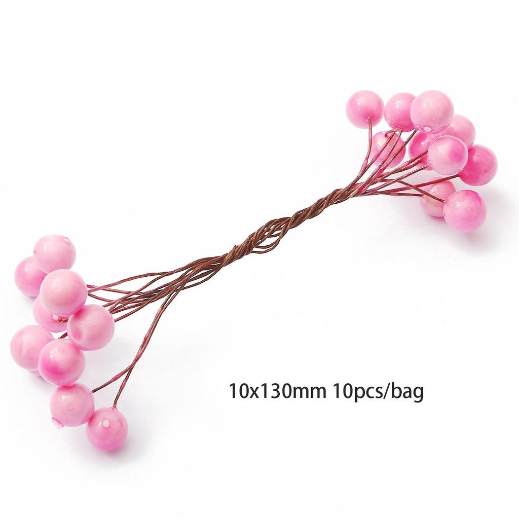 Chiffon Flower Stamens & Berry DIY Craft Accessories
