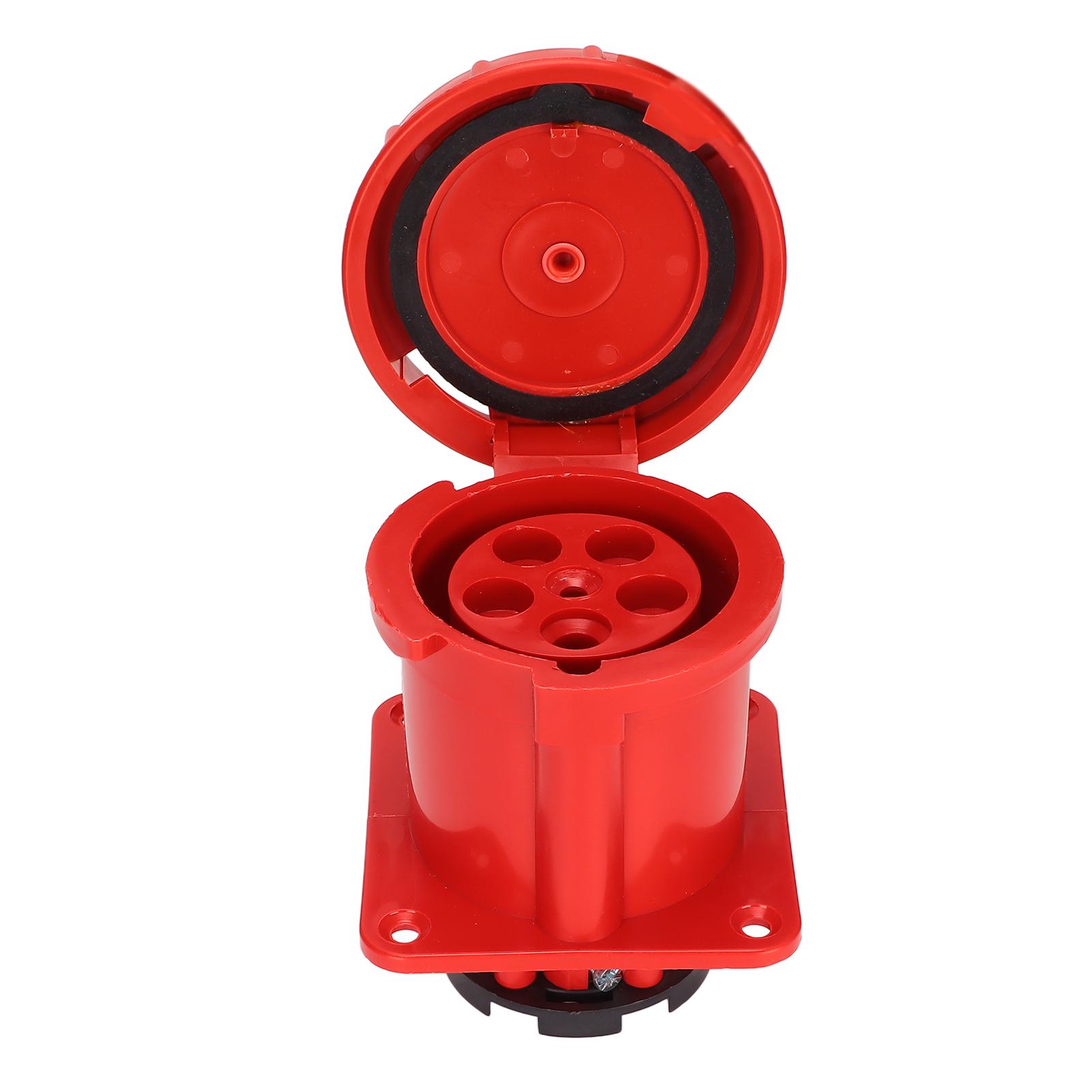 

5 Pin Industrial Plug IP67 Waterproof Industrial Socket for Breweries Workshops Camping Sports 220‑380V 240‑415V