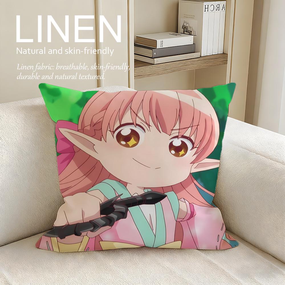 Wotakoi Love Is Hard for Otaku Cushion Cover Pillowcase Set Pcs x x Breathable Washable Sofa Cushion Cover
