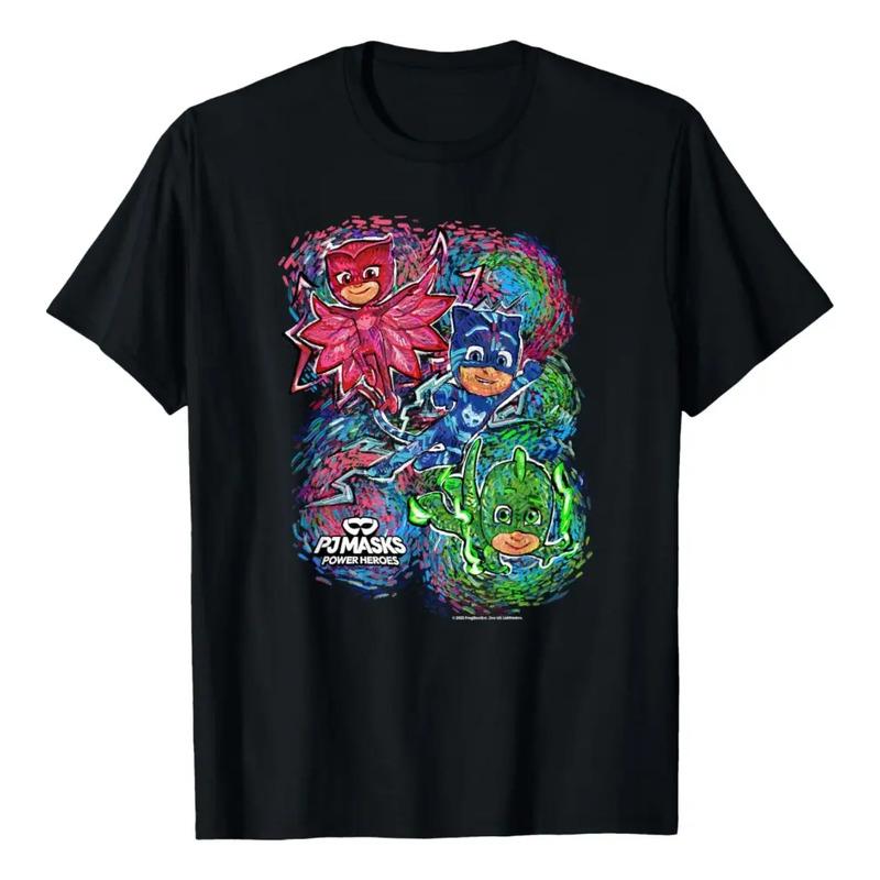 Camiseta Con El Logotipo De Pj Masks Group Shot Power Heroes S разноцветный