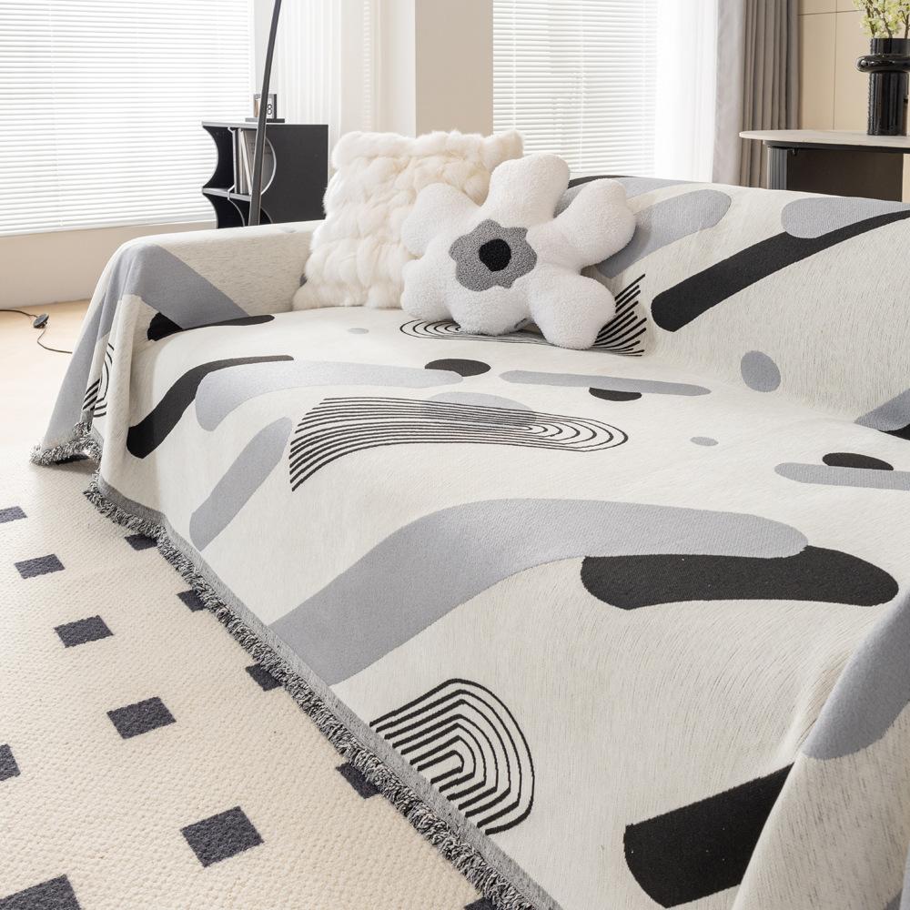 INS Stil Sofabezug Stoff Vollständig Bedeckt Vier Jahreszeiten Universal Kratzfest Sofabezug Sofabezug Bezug Sofa Handtuch Staubdicht