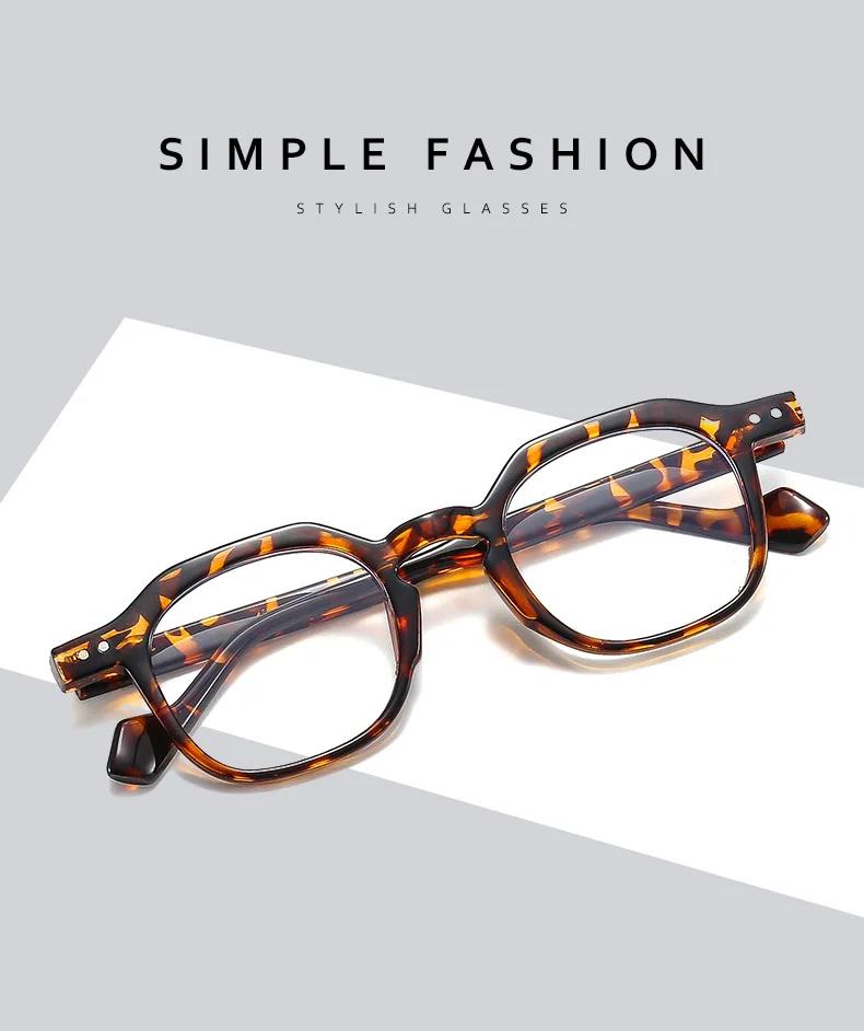 Retro Square Glasses Women Men Brand Fashion Vintage Eyeglasses Frame Male Clear Lens Unisex Outdoor Transparent Lens