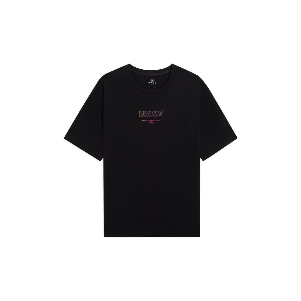 Li Ning Wade Collection T Shirt Unisex Black AHST021-1