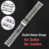 Nerezový řemínek pro hodinky Seiko Zakřivený Rovný konec Náramek pro Jubilee 18mm 20mm 22mm Rychloupínací řemínek Náhradní pásek