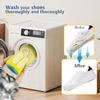 Shoe Washing Machine Bag Laundry Washer Dryer Reusable All Shoe Types Sizes Zipper Closure Padded Fluffy Fibers Sneaker Cleaning