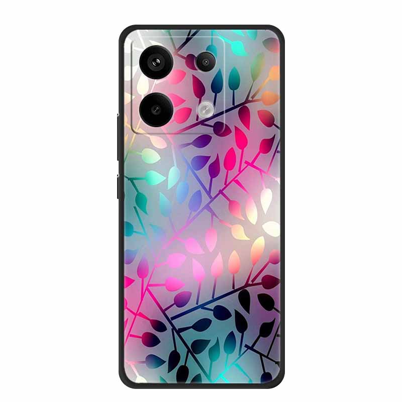 For Xiaomi Redmi Note 13 Pro 5G 4G Case Animals TPU Soft Silicone Back Cover Phone Cases for Redmi Note13 4G 5G Bumper Wolf Para