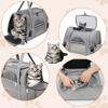 Borse per Gatti Morbide Portatili Trasportino per Cani Borsa Trasportino Traspirante in Rete Pieghevole Borsa a Mano per Gatti Borsa da Viaggio per Animali Borsa da Trasporto