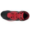 Li Ning WOW 2 Trendy Rebound Slip Resistant And Abrasion Resistant Mid top Basketball Shoes Men's Black Red White ABAH017-4