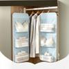 Hanging Closet Organizer Multi Functional Breathable Mesh Pockets Large Capacity for Bras Socks Jewelry Small Accessories