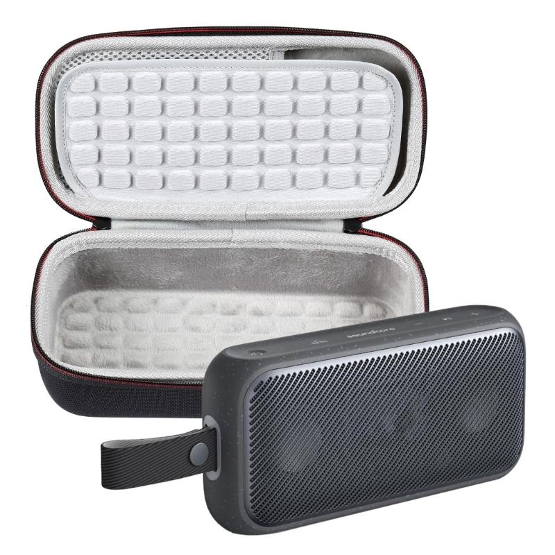 Hard EVA Travelling Case Storage Bag Protective Pouch Bag Carrying Case for Anker  Motion 300 Speaker