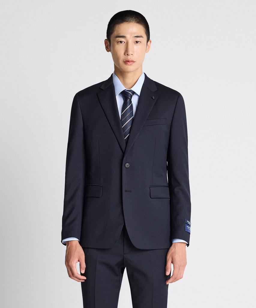 Stco [Four Seasons] (10-Year Suit) Wool Blend Four-Way Stretch Suit Set_Navy (Slim Fit)_Ssjwz12Set