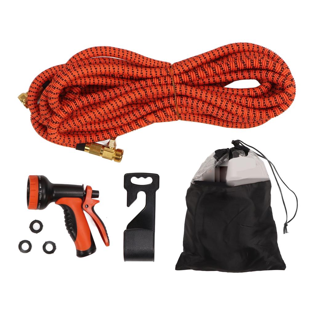High Pressure Car Washing Sprayer Set Multifunctional Expandable Garden Hose Nozzle Set 100ft