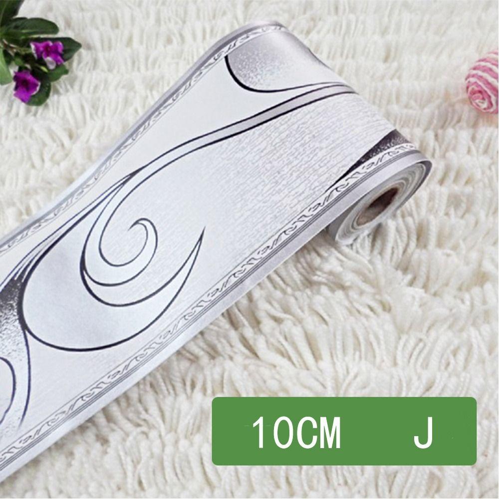 Selbstklebende Tapetenaufkleber PVC-Wandaufkleber Wasserdichte Taillenlinie Wandaufkleber Wohnkultur