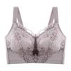 Large-sized Lingerie Women's Thin Full-cup Bra Breast Retraction Anti-sagging Adjustable Bra Without Underwire Push Up Bra