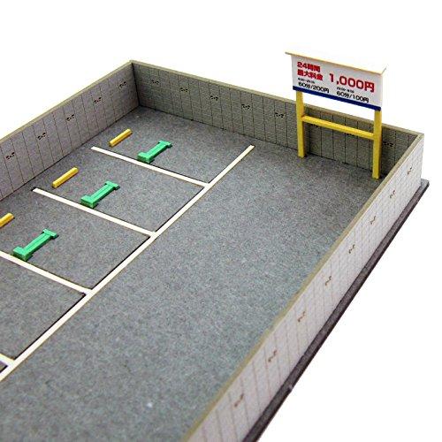 Sankei Nostalgic Diorama Series Parkplatz B Papiermodell 1/150 MP03-99