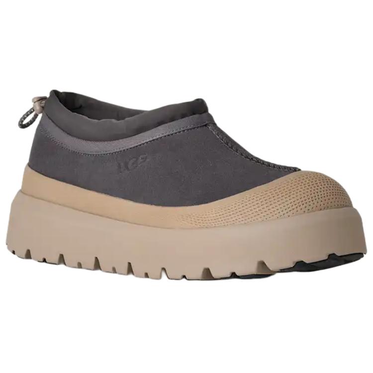 UGG Tasman Weather Hybrid Slipper Obsidian Cobble Grey Unisex Sneakers 1144096-OBB